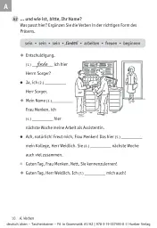 Deutsch uben. Taschentrainer. Fit in Grammatik A1/A2 - Аннелі Білліна - мініатюра 3