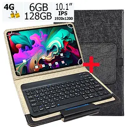 Планшет-телефон Adronix Neo Tab 10 LTE Grey 6GB/128GB DUAL SIM 10.1" IPS FULL HD 1920x1200 + Чохол із Bluetooth клавіатурою  - мініатюра 2