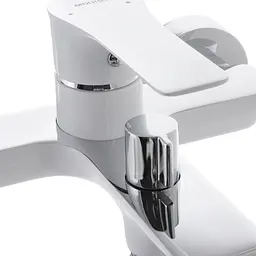 Змішувач для ванни з коротким зливом Mixxus Premium Eva 009 Euro white MI5811 Білий матовий - мініатюра 3