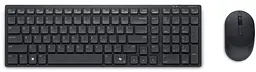 Клавіатура Dell Pro Compact Silent Keyboard and Mouse - KM555 - Russian - мініатюра 2
