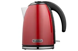 Електрочайник Ardesto EKL-F340R, Red, 2200 Вт, 1.7 л, дисковий, індикатор роботи, корпус пластик/метал