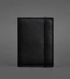 Шкіряна обкладинка для паспорта 2.0 чорна