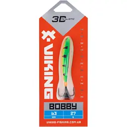 Бокоплав Viking Fishing Bobby 63mm 27.0g #04 Fire Perch - мініатюра 2