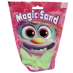 Креативна творчість Кінетичний пісок Magic sand 39403-2 зелений 500 грам
