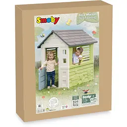 Будинок Smoby Life Райдужний зі ставнями 110х98х127 см (7600810737) - мініатюра 2