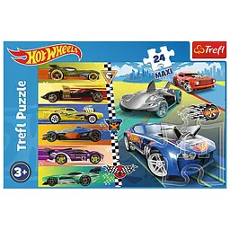 Пазли Trefl Швидкі перегони Hot Wheels Maxi 24 елементів - мініатюра 3