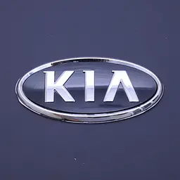 Емблема для Kia 130 x 65 мм 3М 3M скотч