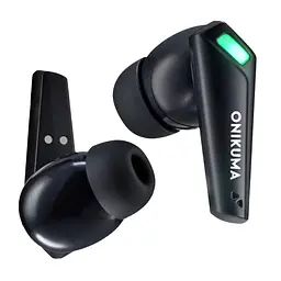 Геймерські Bluetooth навушники Onikuma T308 із зарядним кейсом Ігрова гарнітура Чорний - мініатюра 5