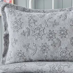 Покривало з наволочками Nautica Home - Doris a.gri світло-сірий 230x240 - мініатюра 3