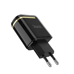 Адаптер мережевий Hoco C39A Enchanting 2 USB. 2.4A чорний