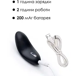 Кліторальний вібратор Svakom Echo Black - мініатюра 4