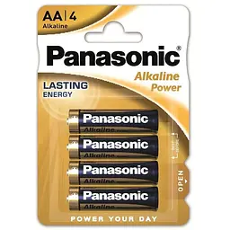 Батарейка Panasonic LR06 Alkaline Power * 4 (LR6REB/4BPR)