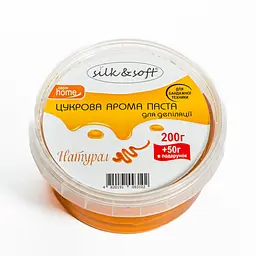 Паста для шугарінгу бандажна Silk&Soft 250 г №03, натуральна