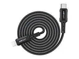 Кабель Acefast USB Type-C to Lightning 30W 1.8m Black (6974316281306)