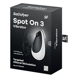 Вакуумний кліторальний стимулятор Satisfyer Spot On 3 Black - мініатюра 6