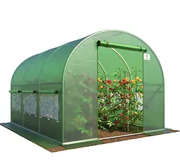 Садова теплиця Green Garden 10м2 (2,5х4х2)