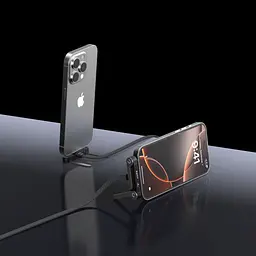 Кабель USB-C - Lightning Havit CB6386 PD30W 1.2 м з підставкою чорний (HV-CB6386) - мініатюра 2