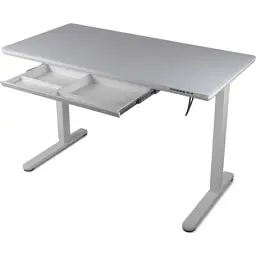 Комп'ютерний стіл Barsky StandUp white glass 1200*600 (BST-12new) - мініатюра 2