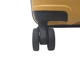 Валіза дорожня Гігант (XL) Поліпропілен Airtex 241 108л 75x52x32см Жовтий (Yellow) - мініатюра 7