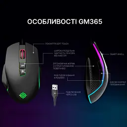 Миша GamePro Nitro USB (GM365) - мініатюра 5