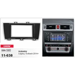 Перехідна рамка Subaru Legacy, Outback Carav 11-638 - мініатюра 5