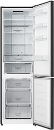 Холодильник Gorenje з нижн. мороз. камерою, 200х60х60см, 2 двері, 238 (98) л, А +, NF +, Зона св-ті, Зовн. Дисп, чорний - мініатюра 3