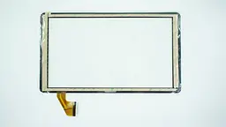 Тачскрін (сенсорне скло) BRAVIS для HK10DR2767 10 1 зовнішній розмір 256*148мм 50 pin чорний - мініатюра 2