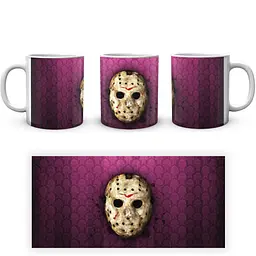 Кухоль GeekLand Friday The 13th П'ятниця 13-е Маска Джейсона FR 02.440 330 мл білий - мініатюра 3