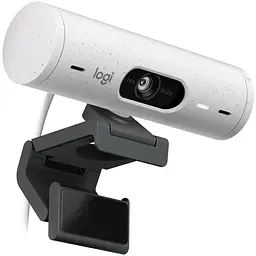 Веб-камера Logitech Brio 500 White (960-001428) - мініатюра 2