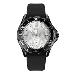 Чоловічий наручний годинник 9276PBKSI Black-Silver Silicone strap Skmei acs0029807