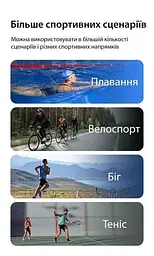 Бездротові спортивні кісткові навушники для плавання Langsdom Opetec Swim з вбудованою пам'яттю 32G Чорні - мініатюра 10