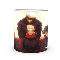 Кружка GeekLand Jujutsu Kaisen Магічна Битва Ітадорі Нобара Мегумі Годжо JK.02.23 - мініатюра 2
