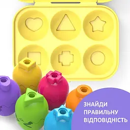 Розвиваючий набір сортер-головоломка Urmywo Курчата в лотку (DF33) - мініатюра 4