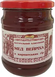 Мед бджолиний натуральний "Вейріха-мед" 350грам Мед Карпат
