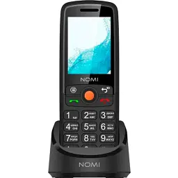 Телефон Nomi i2440 Black (чорний) (001012231116) - мініатюра 3