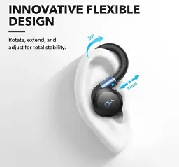 Навушники Anker SoundCore Sport X20 Black - мініатюра 3