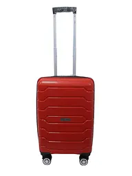 Валіза маленька S поліпропілен Madisson Snowball 01103 58×37×22см 35л Червоний