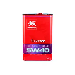 Моторна олива Wolver Supertec 5W-40, API SN/CF 5л (4260360943935)