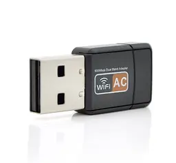 USB Wi-Fi адаптер PIX-LINK LVUAC09, 2.4-5ГГц, 802.11aс, 600Mbps - мініатюра 1