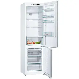Холодильник Bosch KGN39UW316 203х66х60см 2 двері холодильне відділення 279 л морозильне відділення 87 л A++ NF Інв Білий (KGN39UW316) - мініатюра 2