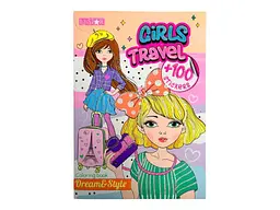 Книжка АПЕЛЬСИН Dream Style 24 з наліпками Girls Travel