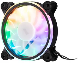 Корпусний вентилятор Air Cool ACF1206-ARGB 120мм 1200rpm 6pin 25dBa чорний 2E Gaming teh0019175