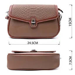 Жіноча шкіряна сумка Vintage 24,5х15х7,5 см sum0026573 - мініатюра 4