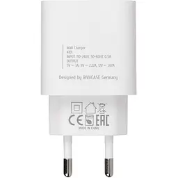 Зарядний пристрій Rivacase PS4101 WD4, PD 20 В, білий (PS4101 WD4 (White)) - мініатюра 5