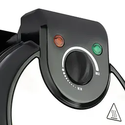 Електровафельниця Bitek BT-220 антипригарні пластини терморегулятор конус для ріжків 1200 Вт Чорний - мініатюра 3