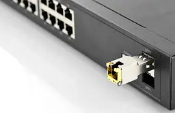 Digitus 1.25 Gbps Copper SFP, 100m, RJ45, 10/100/1000Base-T - мініатюра 4
