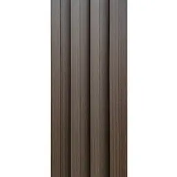 Декоративна стінова рейка Sticker Wall 160x23x3000мм (D) SW-00001537 Темно-коричнева - мініатюра 5