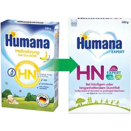 Дитяча суміш Humana HN Expert молочна спеціальна у разі діареї 300 г (4031244720542)