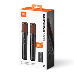 Мікрофон JBL EasySing Mics (JBLEASYSINGMICS) чорний - мініатюра 6