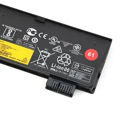 Акумулятор для ноутбука Lenovo ThinkPad T470 T480 T570 T580 (01AV423 01AV424 01AV425 SB10K97580 11.4V 24Wh) - мініатюра 4